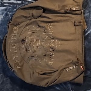 Affliction Men's 2XL Skull Peacoat